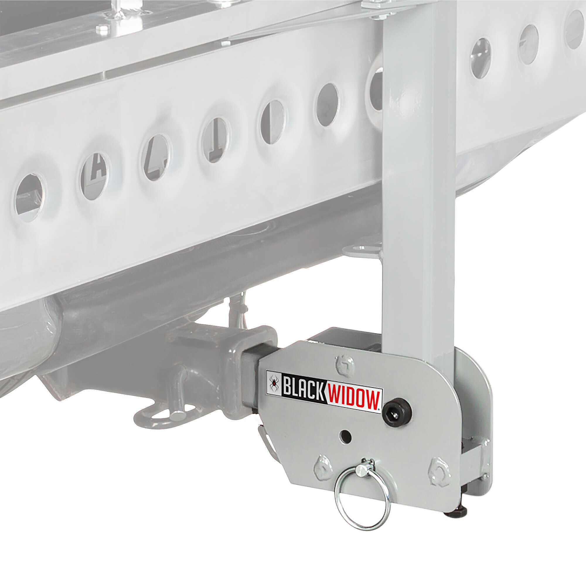 Black Widow Folding Hitch Adapter, 500-Lb. Capacity, Model# HC-FA